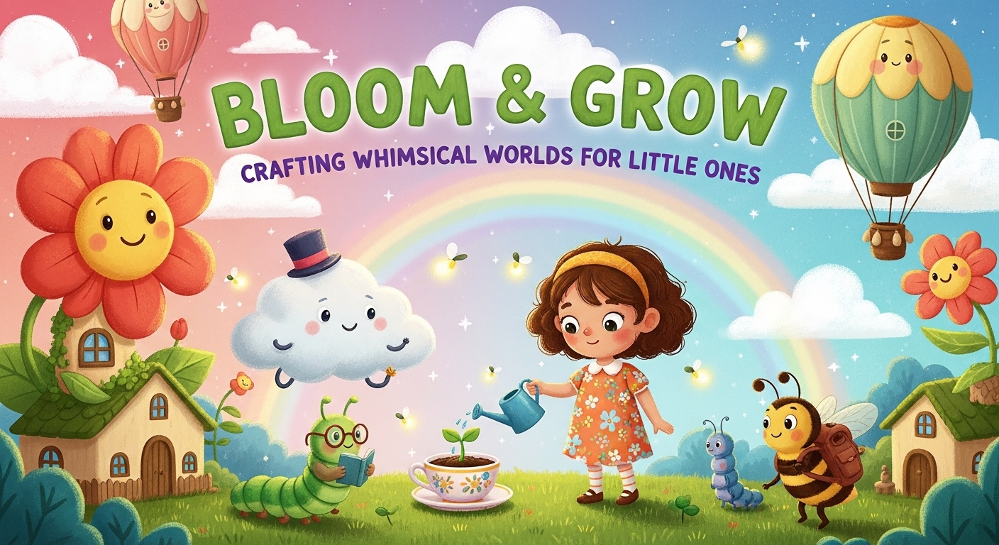 Bloom & Grow: Crafting Whimsical Worlds for Little Ones