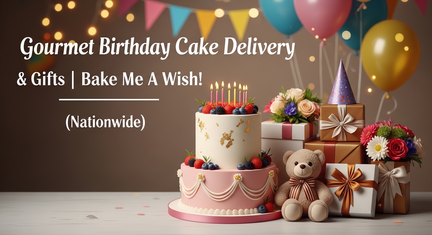 Indulge in the Perfect Celebration with Bake Me A Wish!: Gourmet Gifts Delivered Nationwide