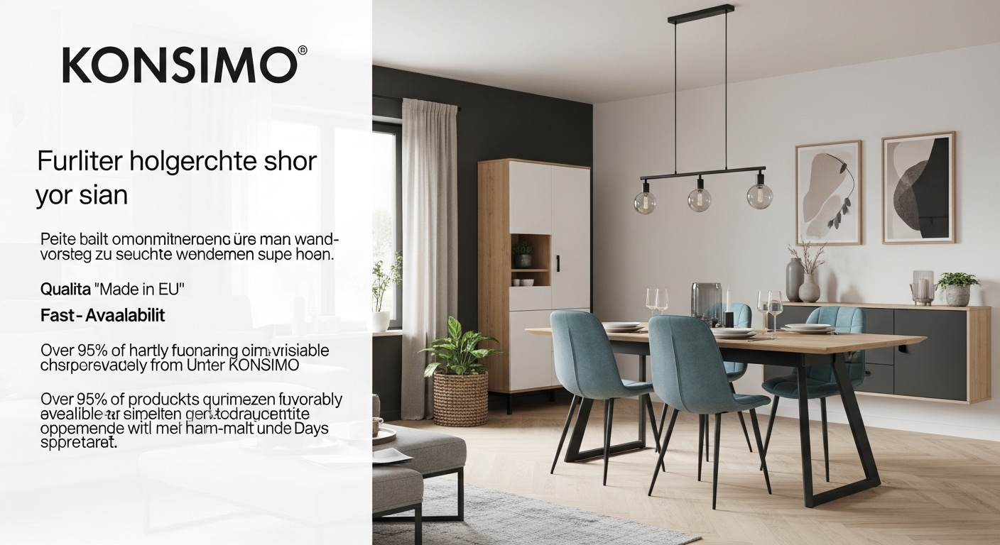 KONSIMO Möbel Online Shop: Designer-Möbel & Wohnaccessoires | Rabatte sichern