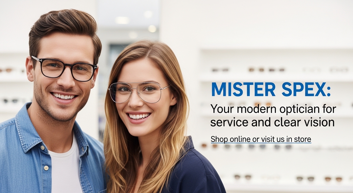 Mister Spex: Dein moderner Optiker für Stil, Service und klare Sicht