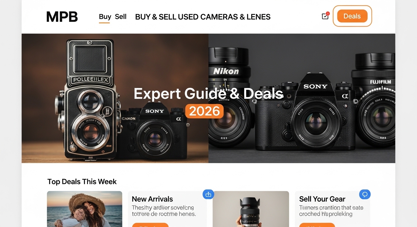 MPB | Buy & Sell Used Cameras & Lenses | Expert Guide & Deals 2026