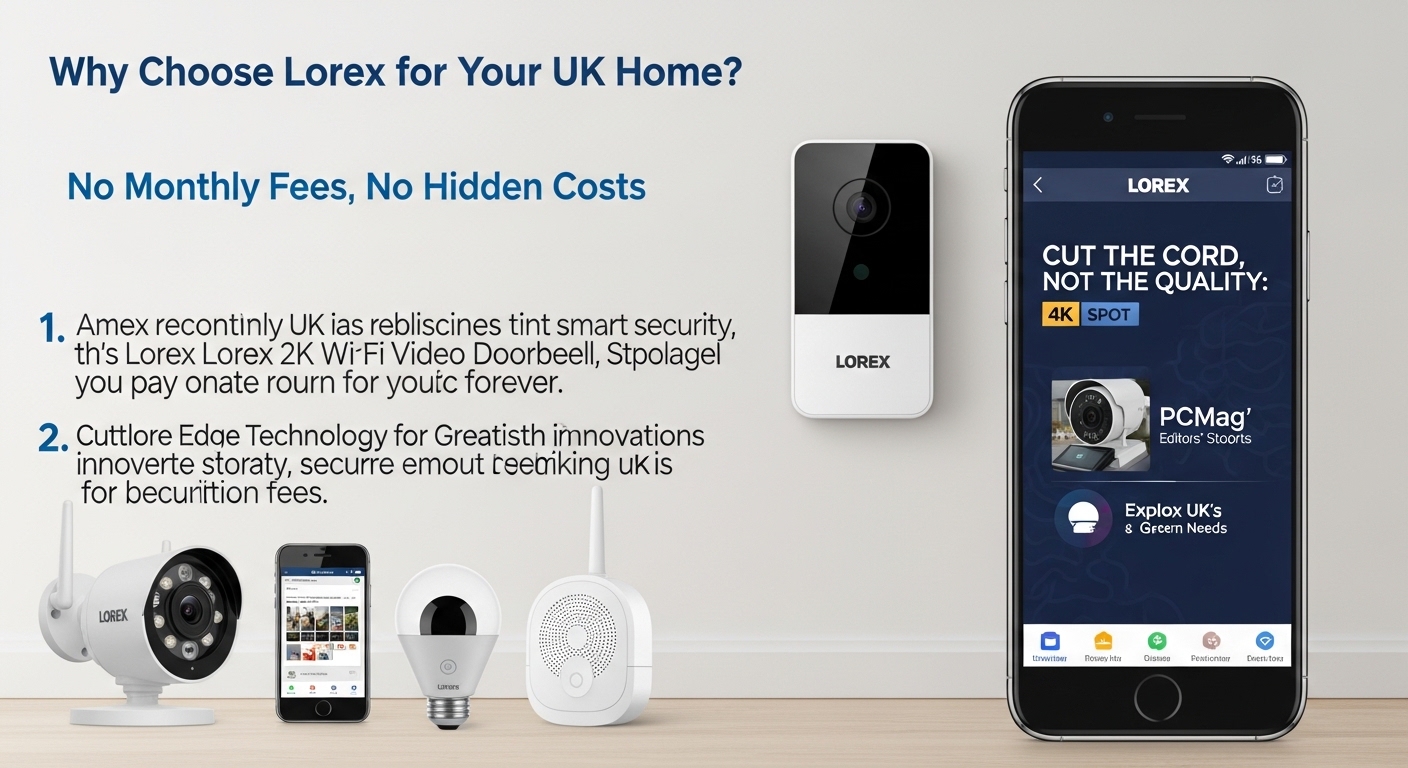 The Best Lorex UK Security Cameras & Systems | No Monthly Fees